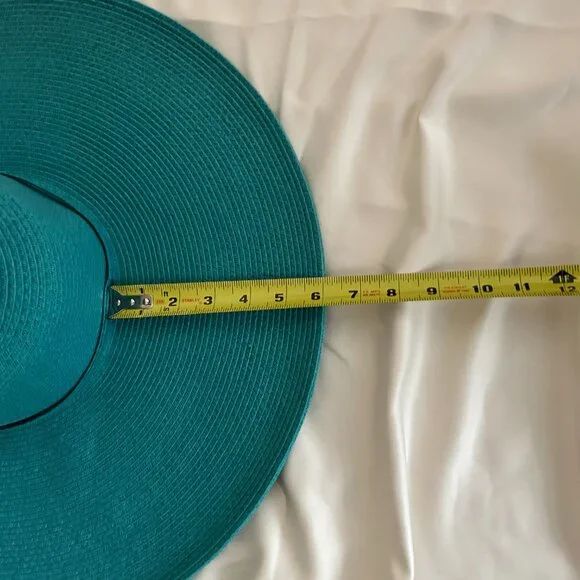 Teal Blue Sun Hat - U3i - Picture 10 of 12